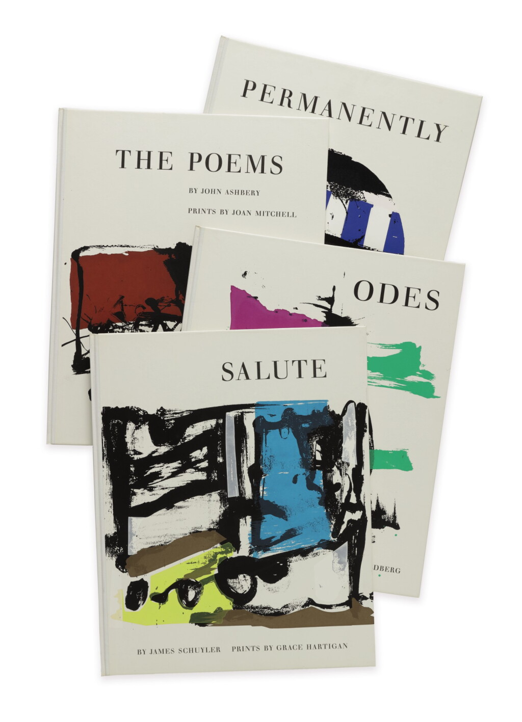View full screen - View 1 of Lot 115. ABSTRACT EXPRESSIONISM | A set of 4 volumes of poetry by New York School poets, each illustrated by a second generation Abstract Expressionist. New York: Tiber Press, 1960 .
