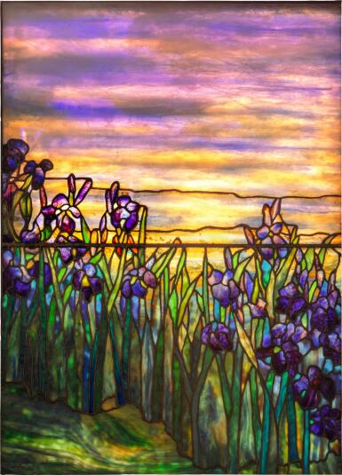 View full screen - View 1 of Lot 322. "Iris" Window.