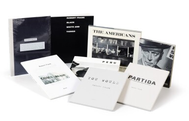 View full screen - View 1 of Lot 43. (books) 8 volumes by the photographer including "The Americans".