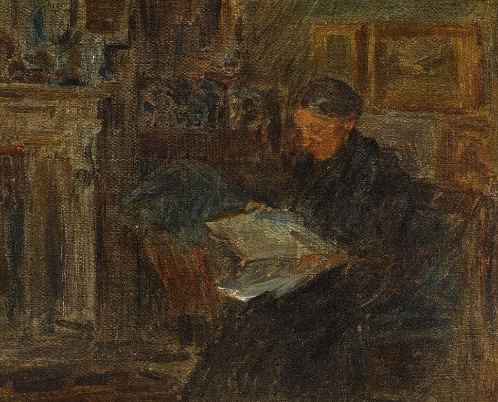View full screen - View 1 of Lot 228. The Artist's Mother.