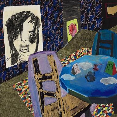 View full screen - View 1 of Lot 588. SHARA HUGHES 莎拉‧休斯 | HERE AND THERE 這兒,那兒.