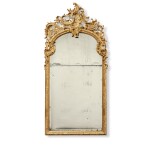 Miroir en bois redoré, Allemagne, vers 1750