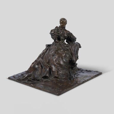 View full screen - View 1 of Lot 217. After the Ball, Portrait of Mme. Adelaide Aurnheimer.