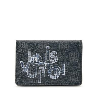View full screen - View 1 of Lot 13. Virgil Abloh Graphite Damier Canvas Pocket Organizer, 2019.