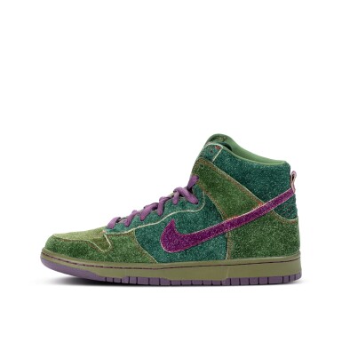 View full screen - View 1 of Lot 839. Nike SB Dunk High Premium ‘Skunk’ | Size 10.