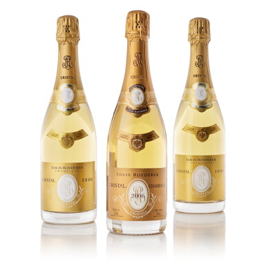 View full screen - View 1 of Lot 7626. Louis Roederer, Cristal Brut 2009 (6 BT).