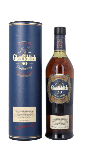 View full screen - View 1 of Lot 5186. Glenfiddich 30 Year Old 40.0 abv NV (1 BT70).