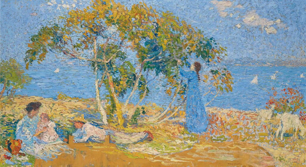 View full screen - View 1 of Lot 407. Déjeuner champêtre.