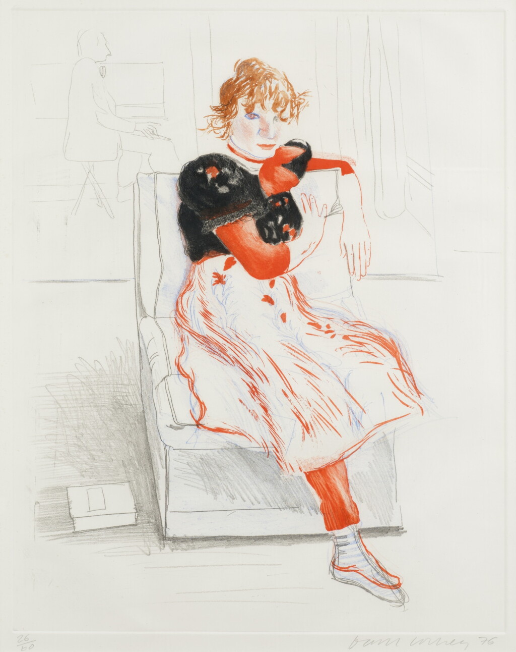 View full screen - View 1 of Lot 782. Celia Observing (not in Scottish Arts Council or Museum of Contemporary Art Tokyo).