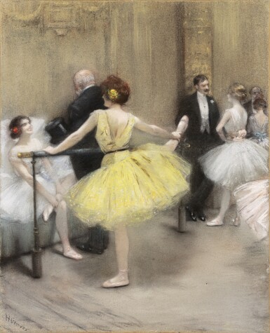 View full screen - View 1 of Lot 103. HENRI GERVEX | BALLERINAS .