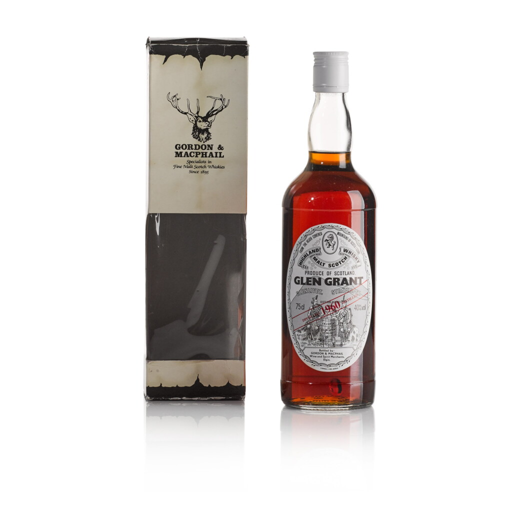 View full screen - View 1 of Lot 292. Glen Grant Gordon & MacPhail 40.0 abv 1960 (1 BT75).