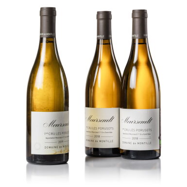 View full screen - View 1 of Lot 268. Meursault, Le Porusot 2018/2019 Domaine de Montille (3 BT).