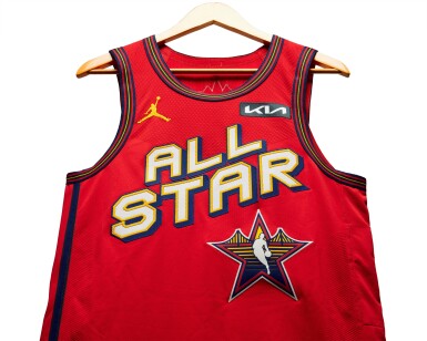 View full screen - View 1 of Lot 11. Trae Young Game Worn ‘NBA All-Star Game’ Jersey.