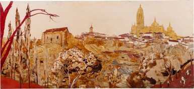 View full screen - View 1 of Lot 156. Alix Aymé (1894-1989) | Vue de Salamanque.
