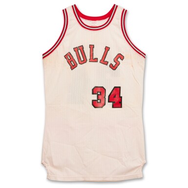 View full screen - View 1 of Lot 17. Charles Oakley Chicago Bulls 1985-1986 Game Issued Jersey | Preseason and Rookie Jersey.