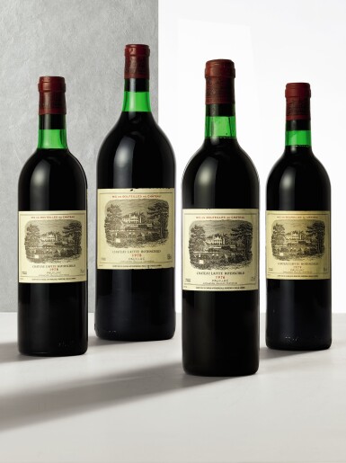 View full screen - View 1 of Lot 3374. Château Lafite 1978 (4 BT).