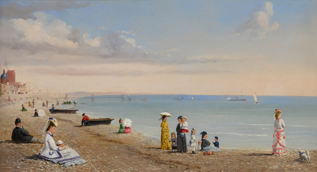 View full screen - View 1 of Lot 1015. The Beach at Brighton.