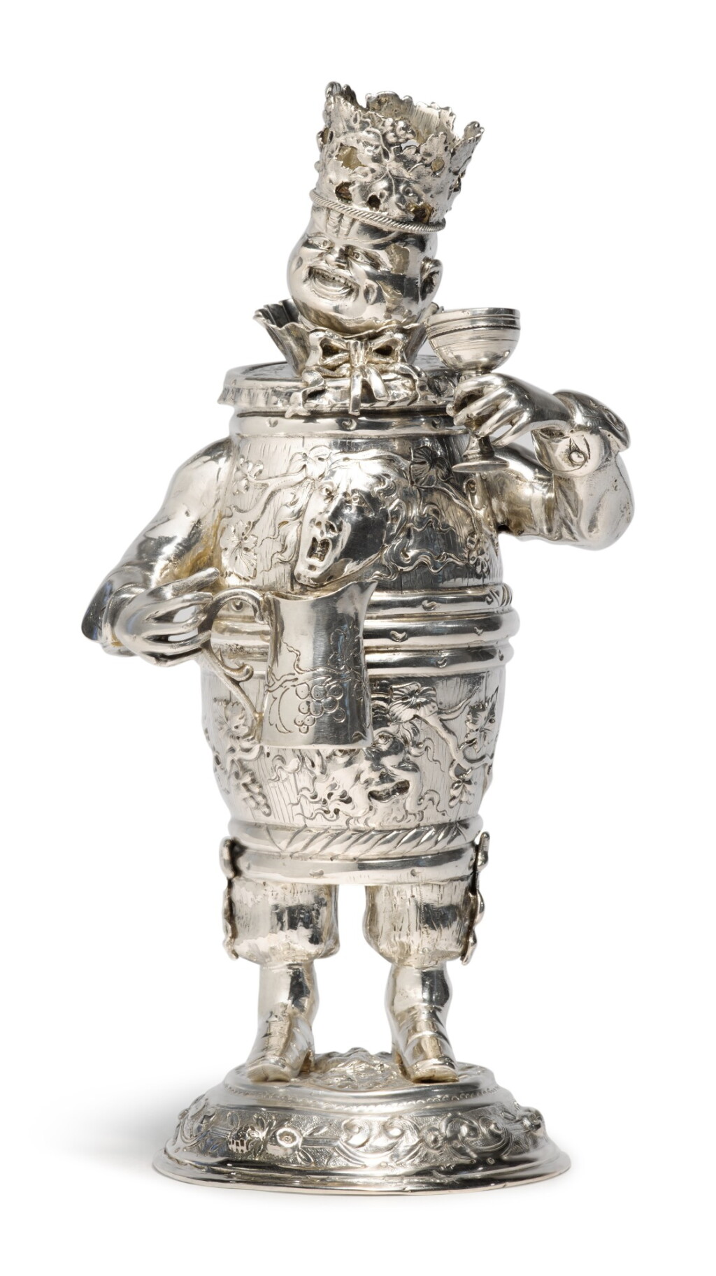 View full screen - View 1 of Lot 57. A German Silver Toper-Form Drinking Cup, Hanau, Late 19th Century.
