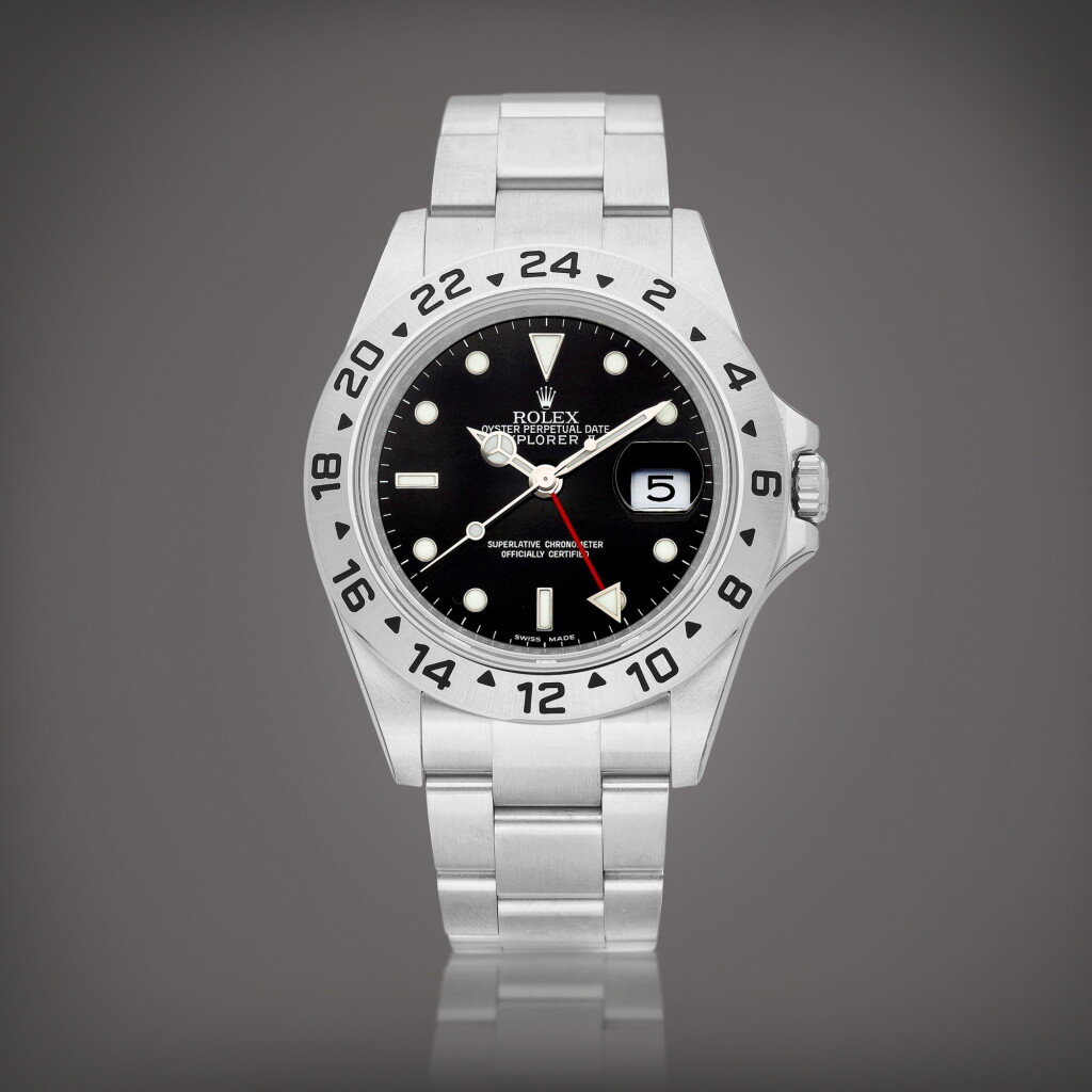 View full screen - View 1 of Lot 2272. Explorer II, Reference 16570 A stainless steel wristwatch with date, 24 hours indication and bracelet, Circa 2013 | 勞力士 | Explorer II, 型號16570 | 精鋼鏈帶腕錶,備日期及24小時顯示,約2013年製.