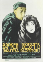 BROKEN BLOSSOMS/BRUTNA BLOMMOR (1919) POSTER, SWEDISH