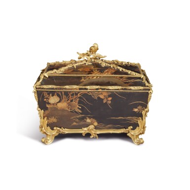 View full screen - View 1 of Lot 138. A Louis XV Style Gilt-Bronze Mounted Asian Lacquer Coffer, Late 19th Century.