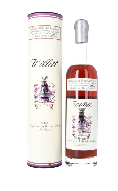 View full screen - View 1 of Lot 54. Willett Family Estate Single Barrel Bourbon 23 Year Old 107.6 proof NV (1 BT75).