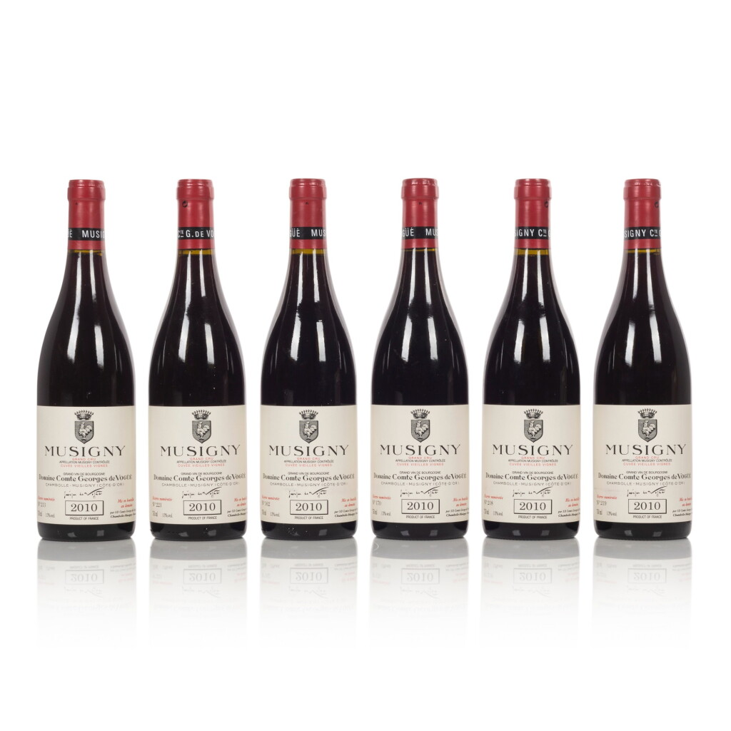 View full screen - View 1 of Lot 52. Musigny, Cuvée Vieilles Vignes 2010 Comte Georges de Vogüé (6 BT).