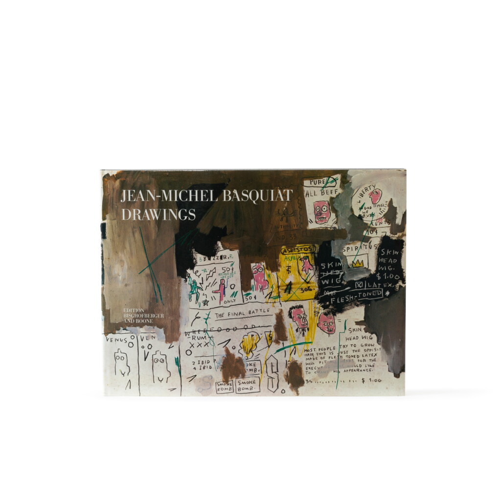 View full screen - View 1 of Lot 58. Drawings. 1982. Exemplaire signé par Basquiat. Très bel exemplaire..