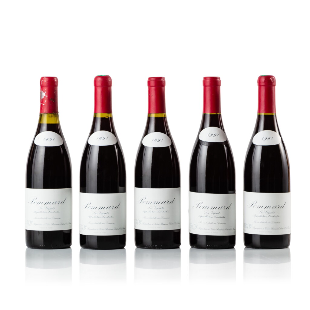 View full screen - View 1 of Lot 45. Pommard, Les Vignots 1991 Domaine Leroy (5 BT).