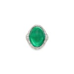 Emerald and Diamond Ring | 格拉夫 | 祖母配鑽石戒指