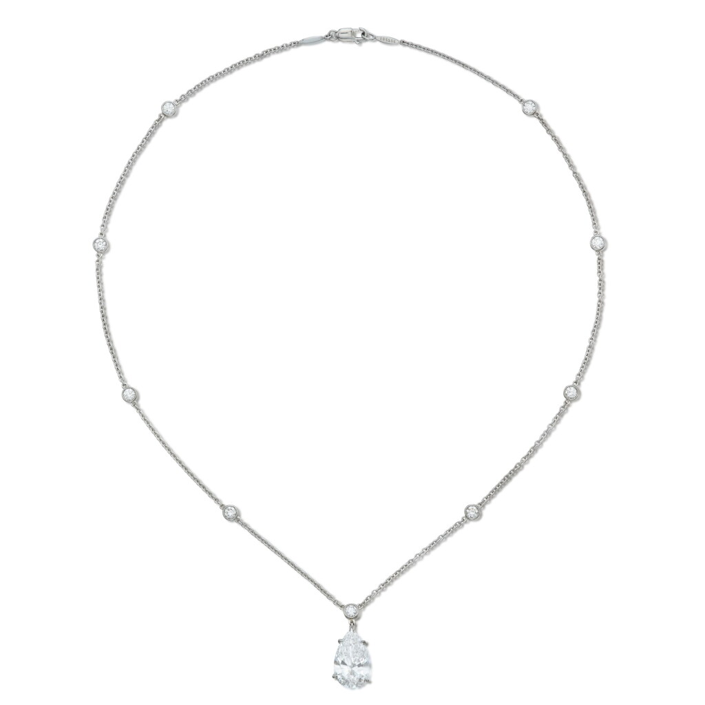 全螢幕檢視 - 查看53Diamond Pendant-Necklace的1