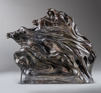 View full screen - View 1 of Lot 118. Horses of Hell | La Chevauchée.