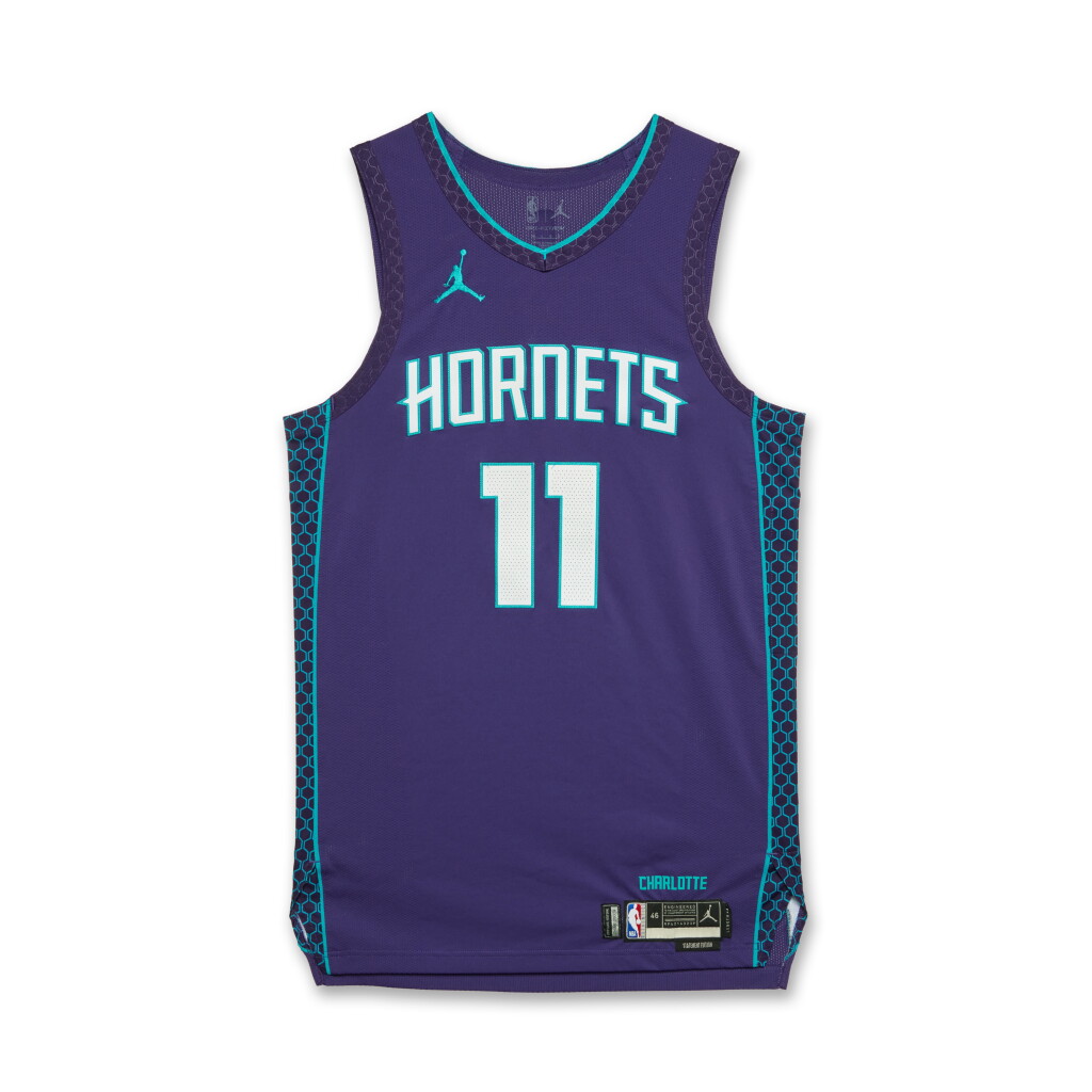 View full screen - View 1 of Lot 196. Cody Martin Charlotte Hornets 2024-2025 Emirates NBA Cup Game Worn Statement Edition Jersey | Matched to 2 Games.