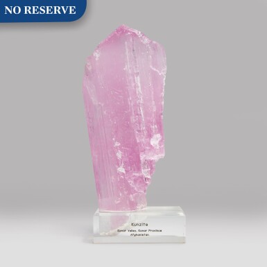 View full screen - View 1 of Lot 155. An Impressive Spodumene var Kunzite.