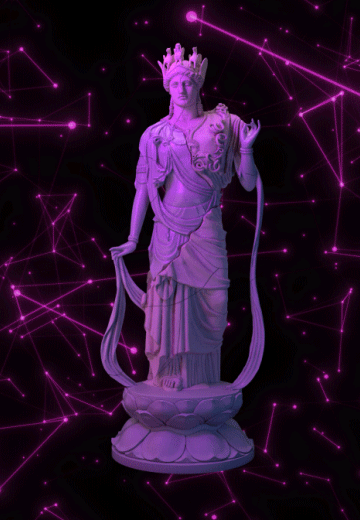 Athena and Buddha | 中西合璧