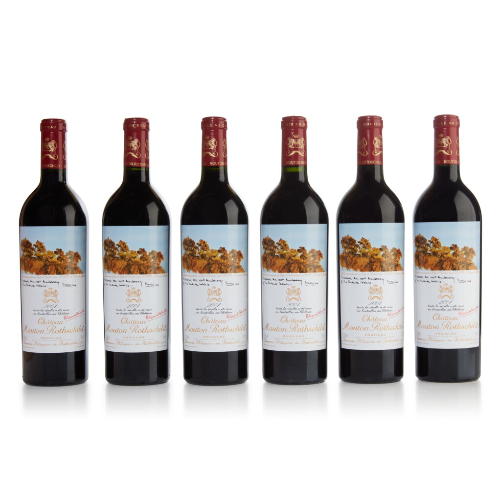 View full screen - View 1 of Lot 43. Château Mouton Rothschild 2004 (6 BT).