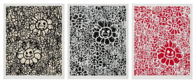View full screen - View 1 of Lot 3103. Flowers (Three Works) | 花 (三幅作品).