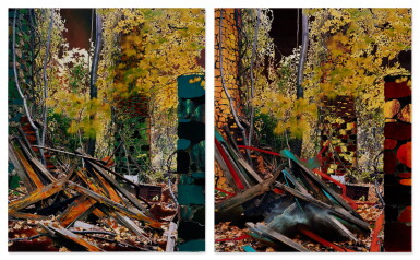 View full screen - View 1 of Lot 69. Chok'd (Diptych).