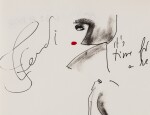 An original sketch for fashion, 2009 | Croquis de mode original, 2009
