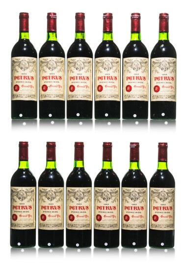View full screen - View 1 of Lot 30. Petrus 1983 (12 BT).