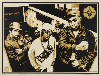 View full screen - View 1 of Lot 61. PUBLIC ENEMY.