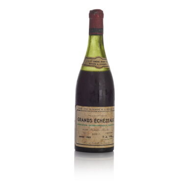 View full screen - View 1 of Lot 88. Grands Echézeaux 1962 Domaine de la Romanée-Conti (1 BT).