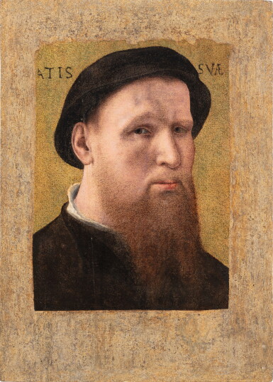 View full screen - View 1 of Lot 9. Portrait of a man | Portrait d'homme.