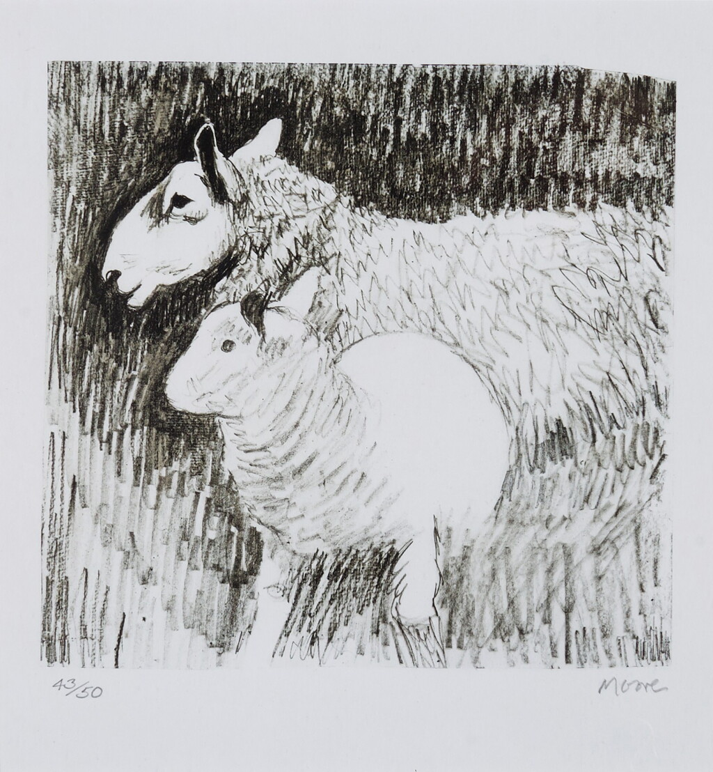 View full screen - View 1 of Lot 49. Sheep and Lamb (Cramer 390).