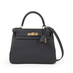 Noir Togo Retourne Kelly 28 Gold Hardware, 2021