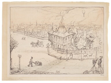 View full screen - View 1 of Lot 333. ALFRED KUBIN | VILLENVIERTEL (VILLA QUARTER).