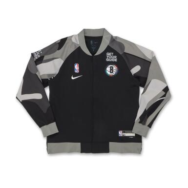 View full screen - View 1 of Lot 186. D'Angelo Russell Brooklyn Nets 2024-2025 Game Worn City Edition Warmup Top .