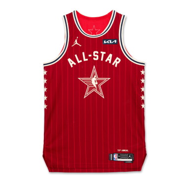 View full screen - View 1 of Lot 25. Paul George Game Worn ‘NBA All-Star Game’ Complete Uniform .