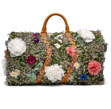 View full screen - View 1 of Lot 1324. Louis Vuitton x Virgil Abloh Limited Edition Multi Colour Flower Keepall 50 Gold Hardware, 2020.