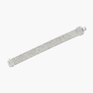 View full screen - View 1 of Lot 1405. Diamond Bracelet | 鑽石 手鏈(鑽石總重約27.72克拉).